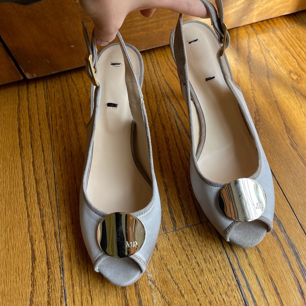 Marina Ronaldi heeled suede sandals 40